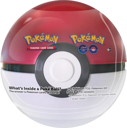 Lata Coleccionable Poké Ball De Pokémon TCG - Incluye 3 Latas (Poké Ball, Great Ball, Ultra Ball) Y Calcomanías